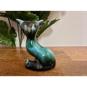 Vintage Blue Mountain Pottery Fox‎ Figurine – Canadian Art Pottery Collectible